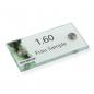 Preview: Türschild VITRUM B , Glasschild fuer Buero 120 60 mm